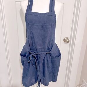 Adorable Steel Blue Romper